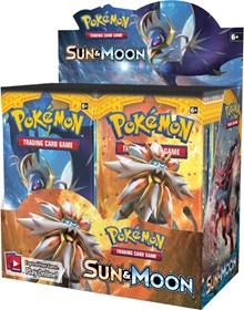 Sun & Moon Booster Box sealed Pokémon product