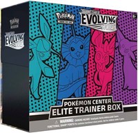 Evolving Skies Pokemon Center Elite Trainer Box [Glaceon/Vaporeon/Sylveon/Espeon] (Exclusive) sealed Pokémon product