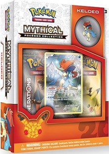 Mythical Pokemon Collection Box [Keldeo] sealed Pokémon product