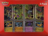 Sam's Club 151 (4 Mini Tins + 4 Promo Cards Bundle) sealed Pokémon product