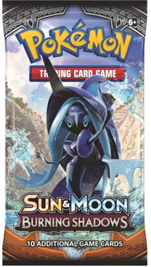Burning Shadows Booster Pack sealed Pokémon product