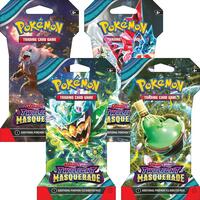 Twilight Masquerade Sleeved Booster Pack Art Bundle [Set of 4] sealed Pokémon product