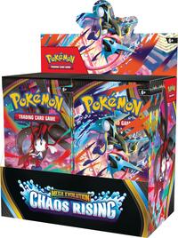 Chaos Rising Booster Box sealed Pokémon product