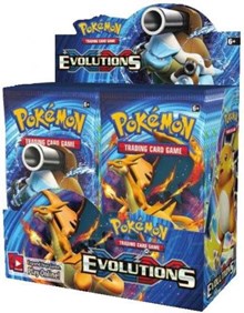 XY Evolutions Booster Box sealed Pokémon product