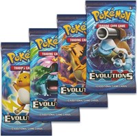 Evolutions Booster Pack Art Bundle [Set of 4] sealed Pokémon product