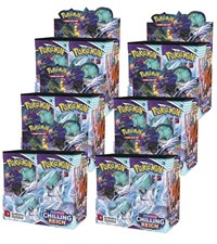 Chilling Reign Booster Box Case sealed Pokémon product