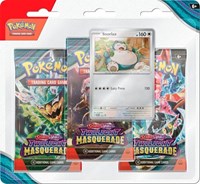 Twilight Masquerade 3 Pack Blister [Snorlax] sealed Pokémon product