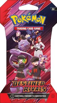 Destined Rivals Sleeved Booster Pack sealed Pokémon product