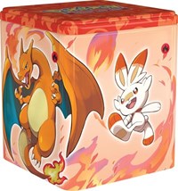 Pokemon Stacking Tin: Fire sealed Pokémon product