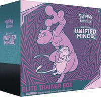 Unified Minds Elite Trainer Box sealed Pokémon product