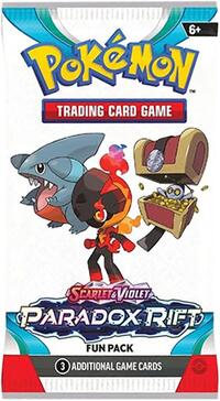 Paradox Rift Fun Pack sealed Pokémon product