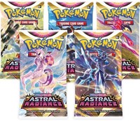 Astral Radiance Booster Pack Art Bundle [Set of 5] sealed Pokémon product