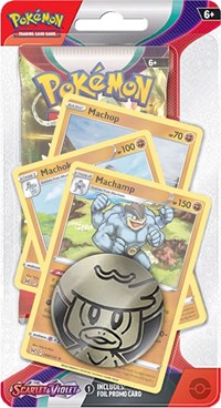 Scarlet & Violet Premium Checklane Blister [Machamp] sealed Pokémon product