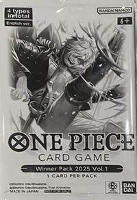 Winner Pack 2025 Vol. 1 sealed One Piece product