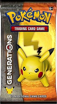 Generations Booster Pack sealed Pokémon product