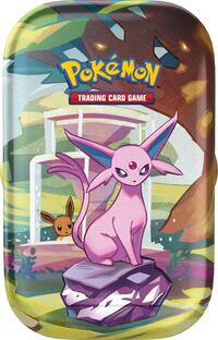 Prismatic Evolutions Mini Tin [Espeon] sealed Pokémon product