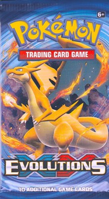 Evolutions Booster Pack sealed Pokémon product