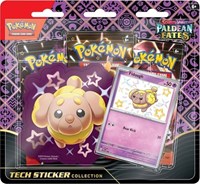 Paldean Fates Tech Sticker Collection [Fidough] sealed Pokémon product