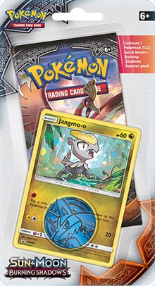 Burning Shadows Single Pack Blister [Jangmo-o] sealed Pokémon product