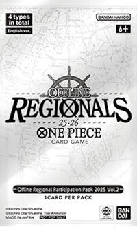 Offline Regional Participation Pack 2025 Vol. 2 sealed One Piece product