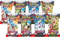 Scarlet & Violet Sleeved Booster Pack Bundle [Set of 8] sealed Pokémon product