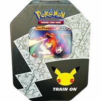 Pokemon Celebrations International Tin [Lance's Charizard V] sealed Pokémon product