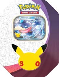 30th Celebration ex Tin [Greninja ex] (International Version) sealed Pokémon product