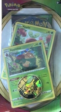 Vivid Voltage Premium Checklane Blister [Appletun] sealed Pokémon product