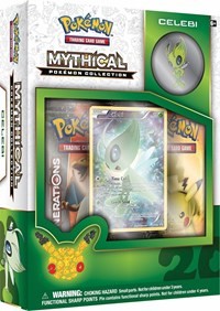 Mythical Pokemon Collection Box [Celebi] sealed Pokémon product