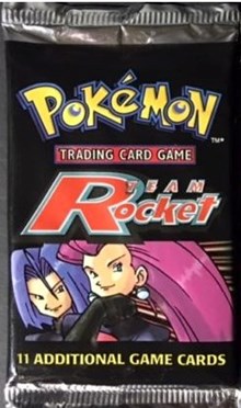 Team Rocket Booster Pack [Unlimited Edition] sealed Pokémon product