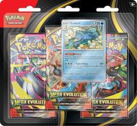 Mega Evolution 3 Pack Blister [Golduck] sealed Pokémon product