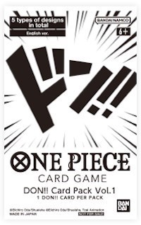 DON!! Card Pack Vol. 1 sealed One Piece product