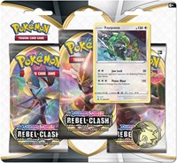 Rebel Clash 3 Pack Blister [Rayquaza] sealed Pokémon product