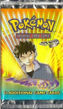 Gym Heroes Booster Pack [Unlimited Edition] sealed Pokémon product