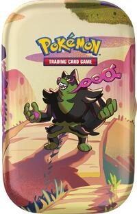 Shrouded Fable Mini Tin (Okidogi) sealed Pokémon product