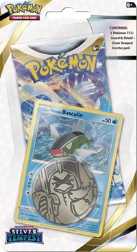 Silver Tempest Single Pack Blister [Basculin] sealed Pokémon product