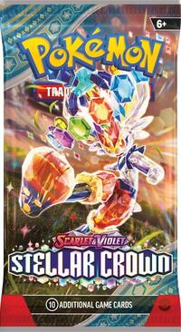 Stellar Crown Booster Pack sealed Pokémon product