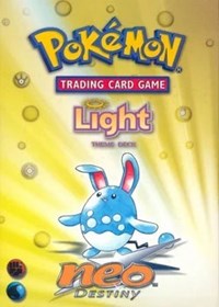 Neo Destiny Theme Deck - "Light" sealed Pokémon product