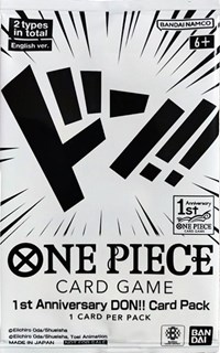 1st Anniversary DON!! Card Pack sealed One Piece product