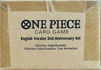One Piece English Version 2nd Anniversary Set (Sealed Promotional Bundle) sealed One Piece product