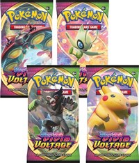 Vivid Voltage Booster Pack Art Bundle [Set of 4] sealed Pokémon product