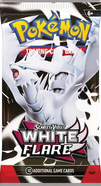 White Flare Booster Pack sealed Pokémon product