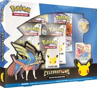 Celebrations Deluxe Pin Collection [Zacian LV. X] sealed Pokémon product