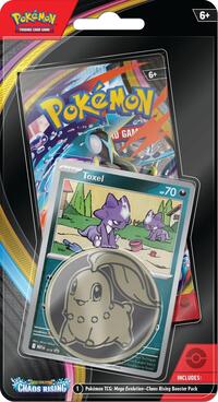 Chaos Rising Single Pack Blister [Toxel] sealed Pokémon product