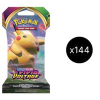 Vivid Voltage Sleeved Booster Case sealed Pokémon product