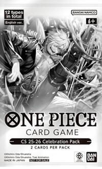 CS 25-26 Celebration Pack sealed One Piece product