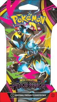 Pitch Black Sleeved Booster Pack sealed Pokémon product