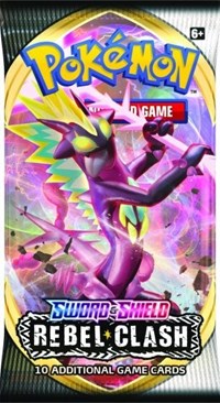Rebel Clash Booster Pack sealed Pokémon product