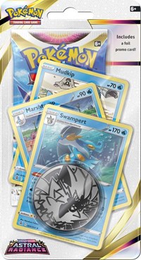 Astral Radiance Premium Checklane Blister [Swampert] sealed Pokémon product