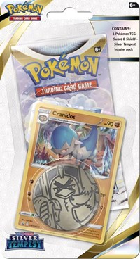 Silver Tempest Single Pack Blister [Cranidos] sealed Pokémon product